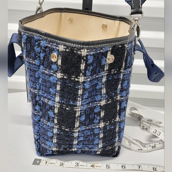 Blue and Black Women's Bag - Picture 2 of 4